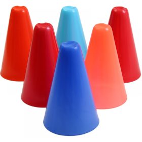   Labdarúgó bója szett 6 db-os – 18 cm, színes – PRO-Sport