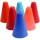 Labdarúgó bója szett 6 db-os – 18 cm, színes – PRO-Sport