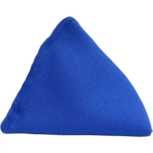 Babzsák piramis kék 12x12 cm PRO-Sport