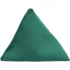 Babzsák piramis zöld 12x12 cm PRO-Sport