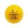 Hajítólabda (dobólabda) PVC, 100 g, 72 mm, sárga – Plasto Ball