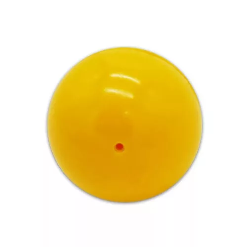 Hajítólabda (dobólabda) PVC, 100 g, 72 mm, sárga – Plasto Ball