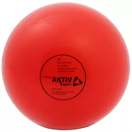 Játéklabda – gumilabda, 15 cm, szelepes, A-Sport