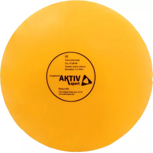 Játéklabda – gumilabda, 18 cm, szelepes, A-Sport