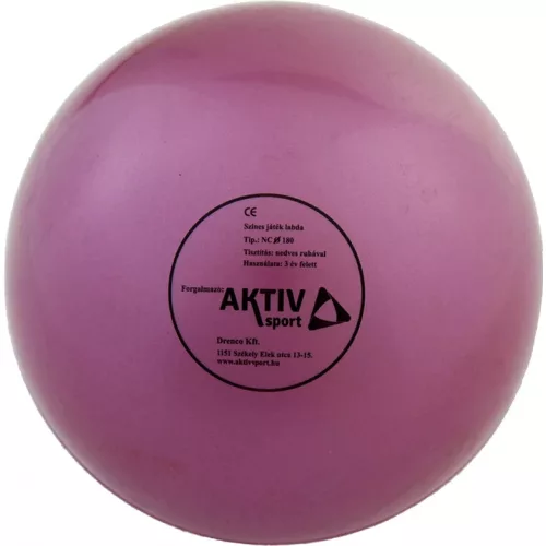 Játéklabda – gumilabda, 18 cm, szelepes, A-Sport