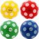 Játéklabda – gumilabda, pöttyös 18 cm, szelepes, A-Sport