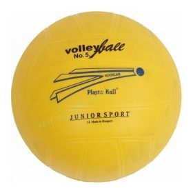 Röplabda – sárga, 20,7 cm – PLASTO Supersoft