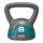 Kettlebell 8 kg cementes, vinyl bevonat – Body Sculpture