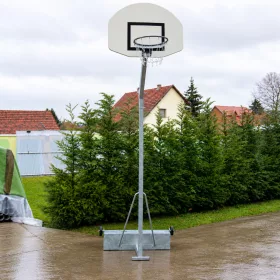   Streetball állvány, ellensúlyos, gurítható – PRO-Sport