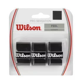   Teniszütő grip, Pro Sensation – 3 db – fekete – WILSON
