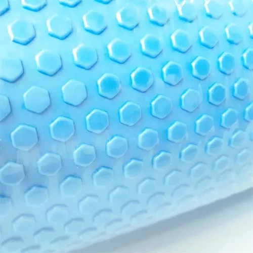 SMR masszázs henger jóga roller 90x15 cm-es kék - PRO-Sport