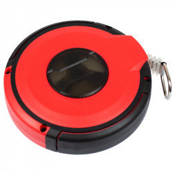 Mérőszalag, 30 m – gumírozott ház, fém szalag – Extol Premium