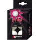 Pingponglabda szett, 6 db – 3 csillagos, fehér, 40 mm – Sponeta