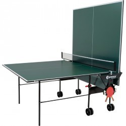Pingpongasztal, beltéri, zöld, hálóval – SPONETA S1-12i