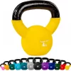 Kettlebell - füles súlyzó 4 kg, sárga, MOVIT