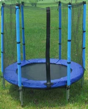 Trambulin 140 cm + védőháló SPARTAN BLUE (2019-es modell)