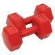 Kézi súlyzó szett 2x2 kg cementes piros – Spartan