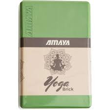 Jóga tégla – zöld – 23x15x8 cm – Amaya