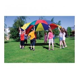   Kooperációs ejtőernyő, óriás ejtőernyő 5,8 m, 20 kapaszkodóval, Amaya 