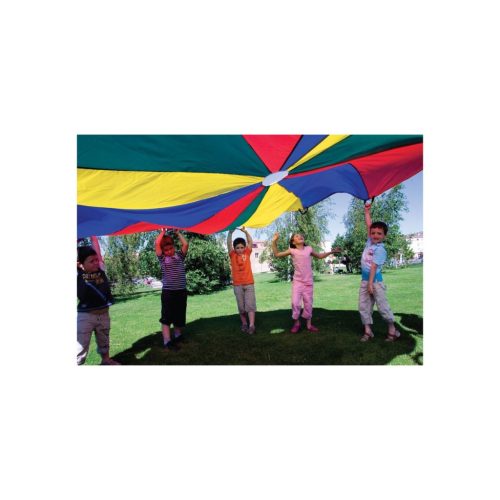 Kooperációs ejtőernyő, óriás ejtőernyő, 6 m, 16 kapaszkodóval, Amaya