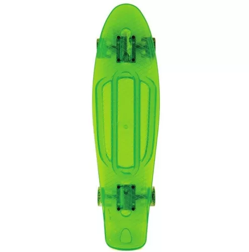 Gördeszka Cruiser Traction 72 cm áttetsző zöld – Amaya