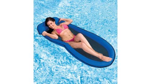 Hálós strandmatrac kék -  Intex 