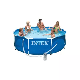   Medence szett Intex Metal Frame fémvázas 305x76 cm vízforgatóval, 28202