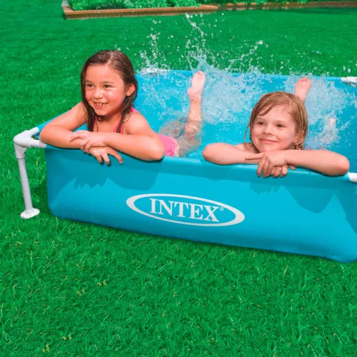 Gyerekmedence mini csővázas 122x122x30 cm Intex 57173NP