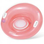 Fotelmatrac  kapaszkodóval rózsaszín 119 cm Intex