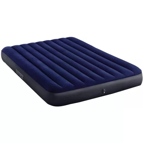 Felfújható ágy szett párnákkal és pumpával 203×152×25 cm – Intex
