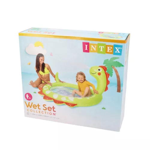 Felfújható gyerekmedence Dinosaur Playpool Intex 58437