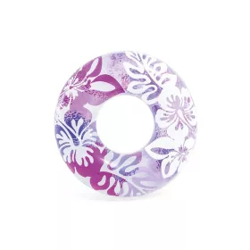 Úszógumi 91 cm virágmintás, lila – Intex 59251