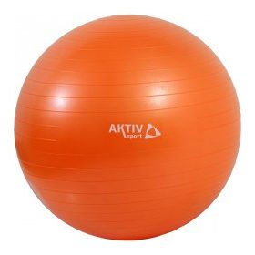   Gimnasztikai labda, durranásmentes, narancs, 55 cm-es, A-Sport