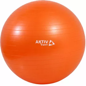   Gimnasztikai labda, durranásmentes, narancs, 55 cm-es, A-Sport