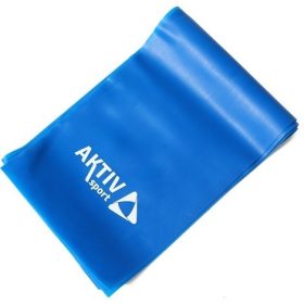   Fitnesz szalag, gumiszalag – erős, 145 cm – kék – A-Sport