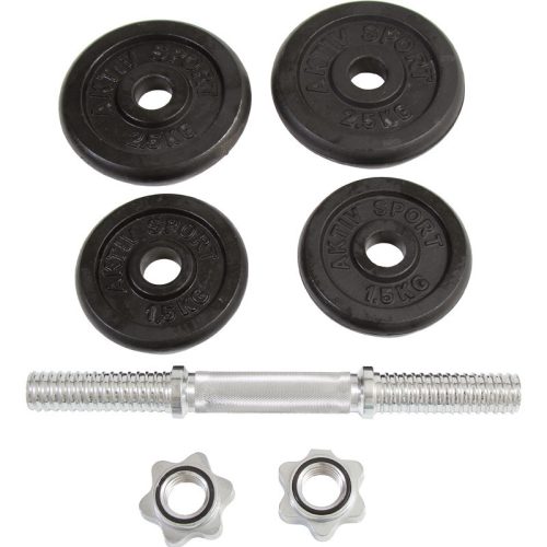 Súlyzókészlet, kézisúlyzó szett 10 kg, állítható, PRO-Sport