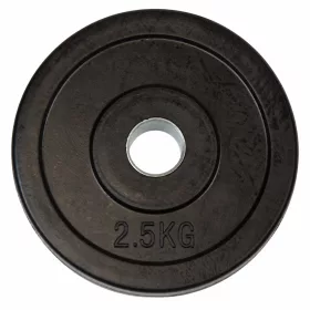   Súlytárcsa, gumírozott 2,5 kg – 31 mm, markolat nélküli – PRO-Sport