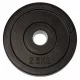Súlytárcsa, gumírozott 2,5 kg – 31 mm, markolat nélküli – PRO-Sport