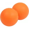 Dupla masszázs labda, 6×12,5 cm – narancssárga – PRO-Sport