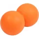 Dupla masszázs labda, 6×12,5 cm – narancssárga – PRO-Sport