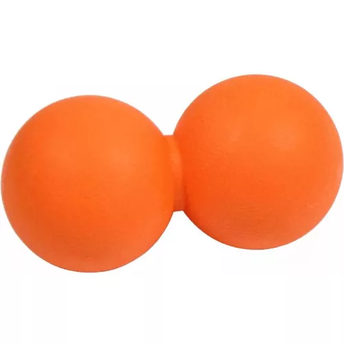 Dupla masszázs labda, 6×12,5 cm – narancssárga – PRO-Sport