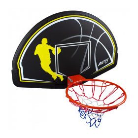 Kosárpalánk gyűrűvel – 112x70 cm, kültéri, A-Sport