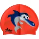 Úszósapka gyerek, cápás piros - SWIMFIT