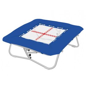 Tornász trambulin 125x125 cm acélrugókkal, Eurotramp