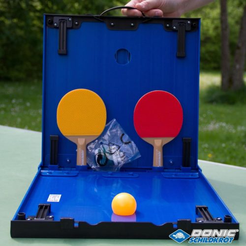 Mini pingpong asztal szett, összecsukható, 68x33x9 cm – Donic