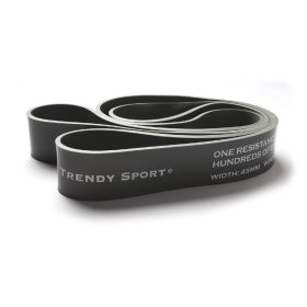 Power Band gumiszalag 22-56 kg, extra erős, szürke Trendy