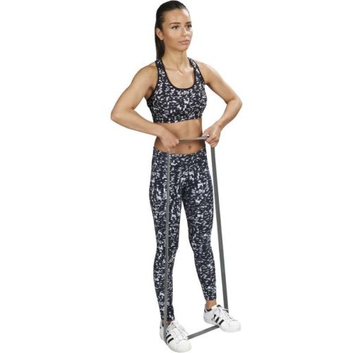 Power Band gumiszalag 22-56 kg, extra erős, szürke Trendy