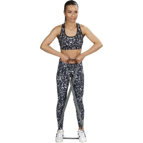 Power Band gumiszalag 22-56 kg, extra erős, szürke Trendy