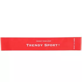   Erősítő gumihurok 30 cm – piros, 13,5–15,8 kg – Trendy
