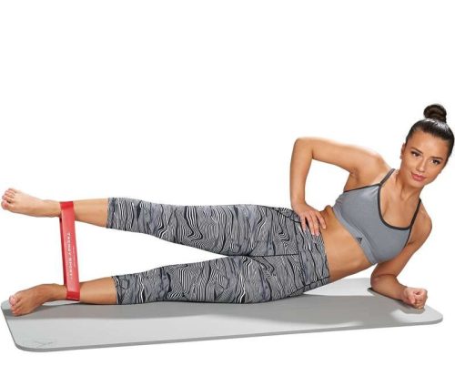 Erősítő gumihurok 30 cm – piros, 13,5–15,8 kg – Trendy